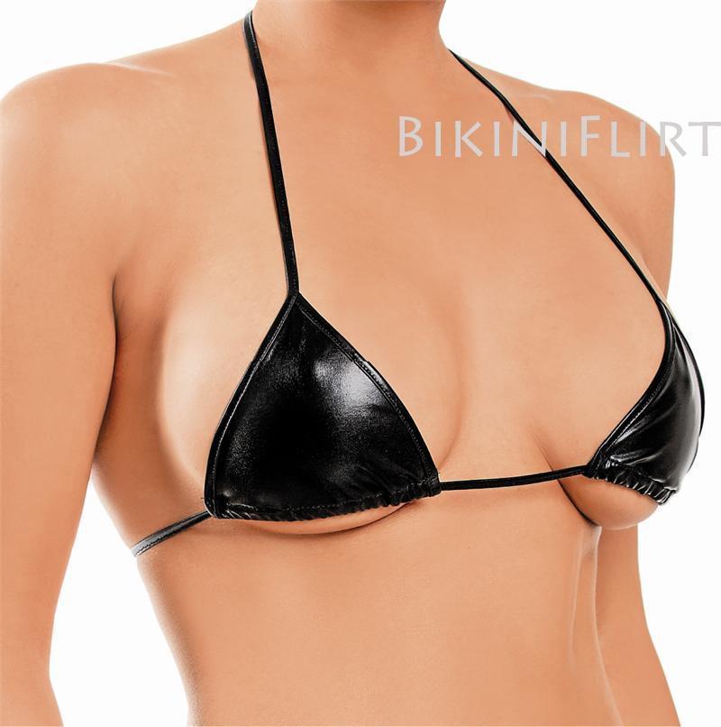 micro triangle bikini top